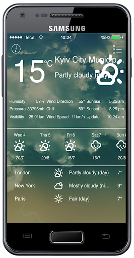 Weather App 10 Days Forecast