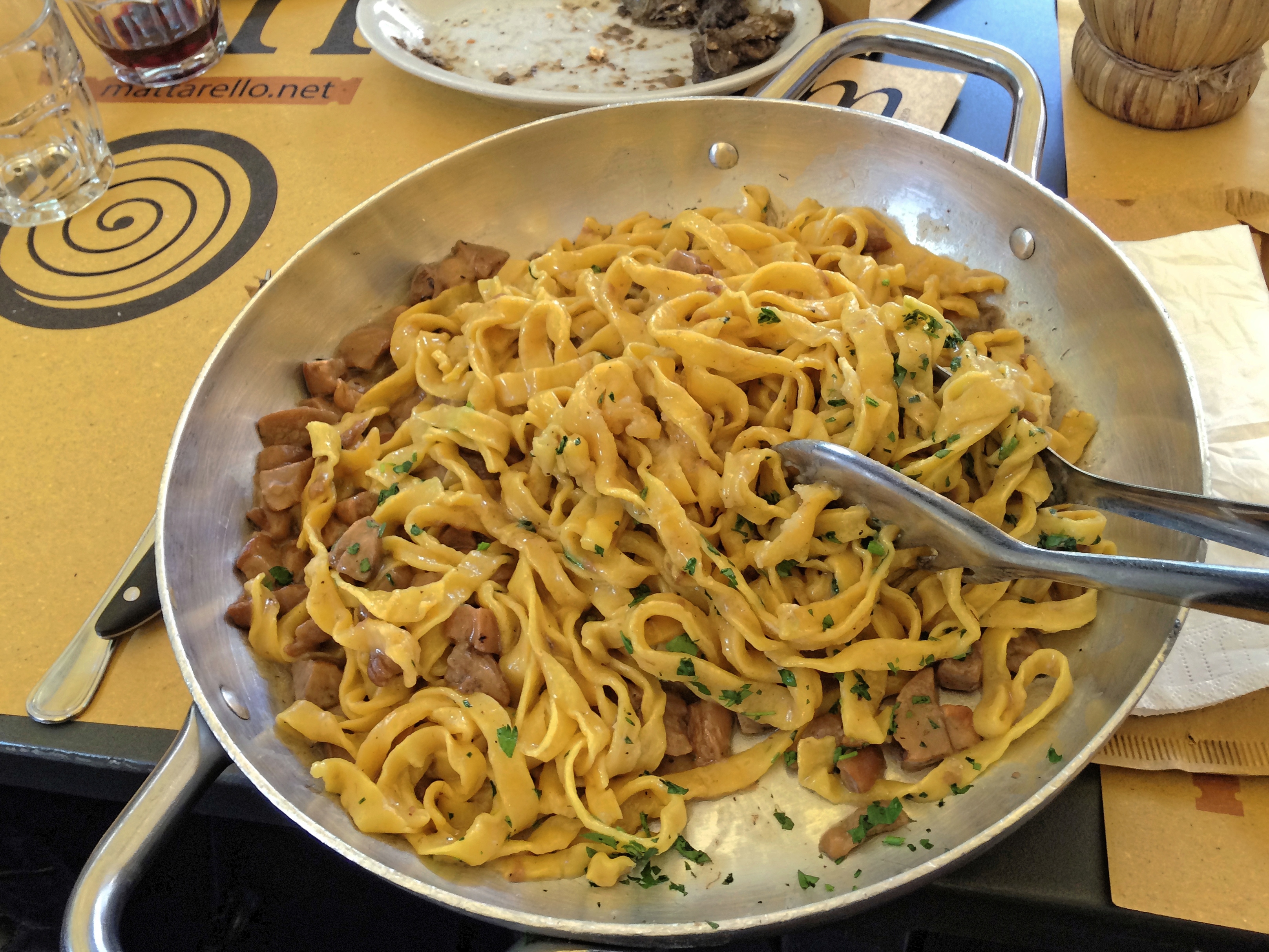 Fettucine ai funghi porcini di GVatterioni