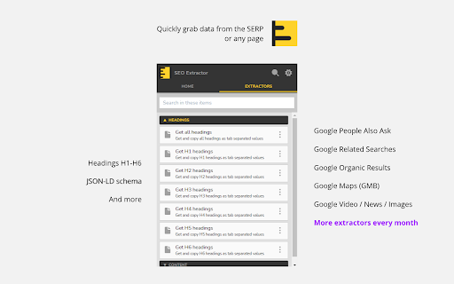 SEO Extractor