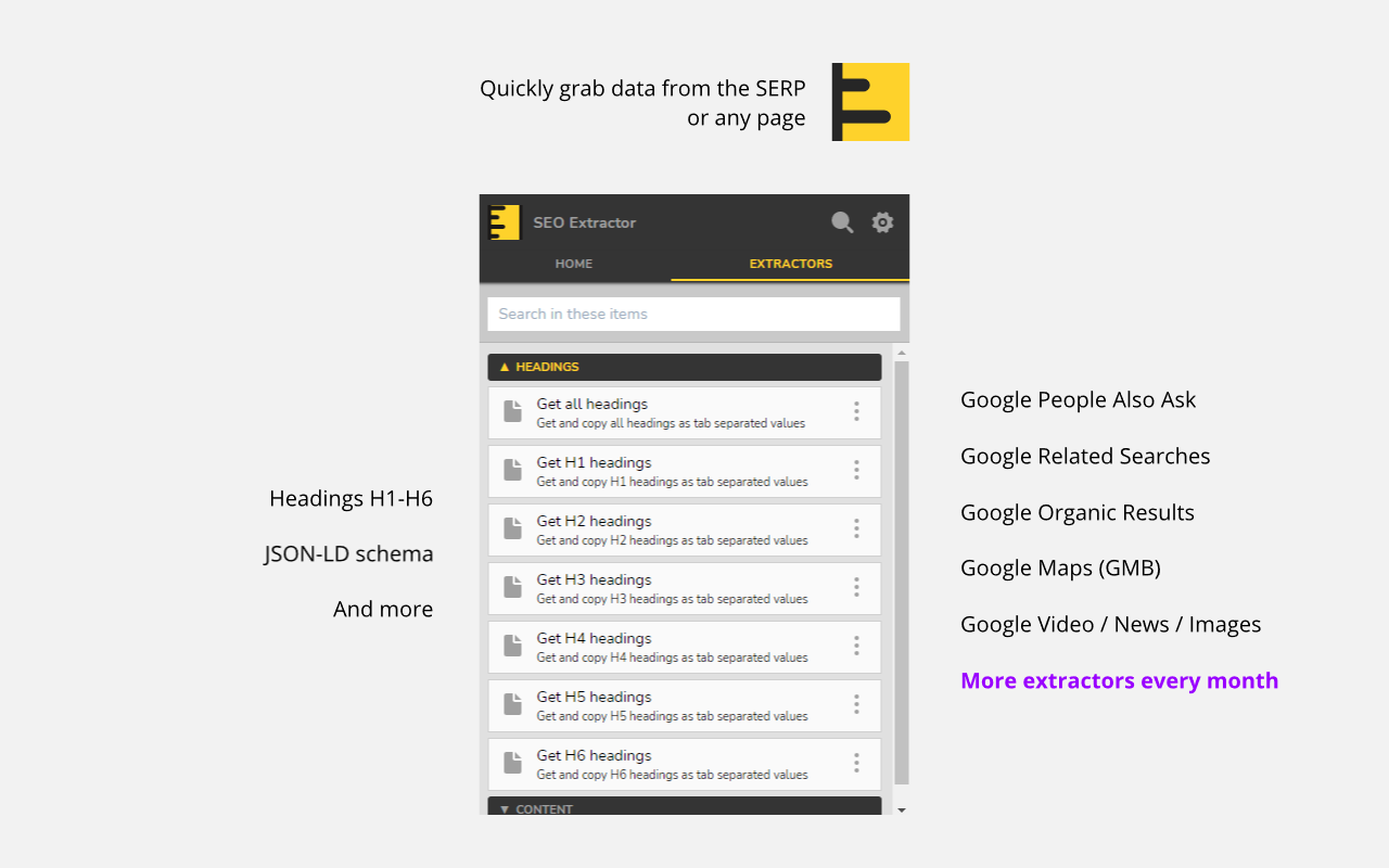 SEO Extractor Preview image 3