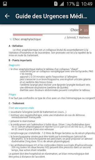 Guide des Urgences Médico-Chirurgicales