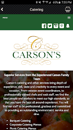 Carson's Catering poster 4