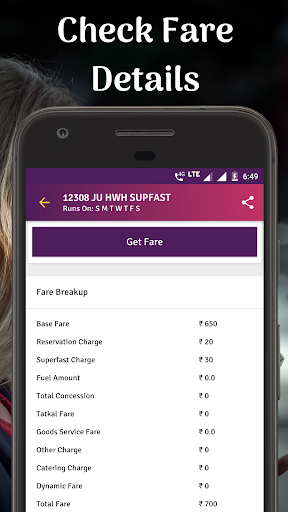 Train PNR Status, Rail Running Status, Train Info