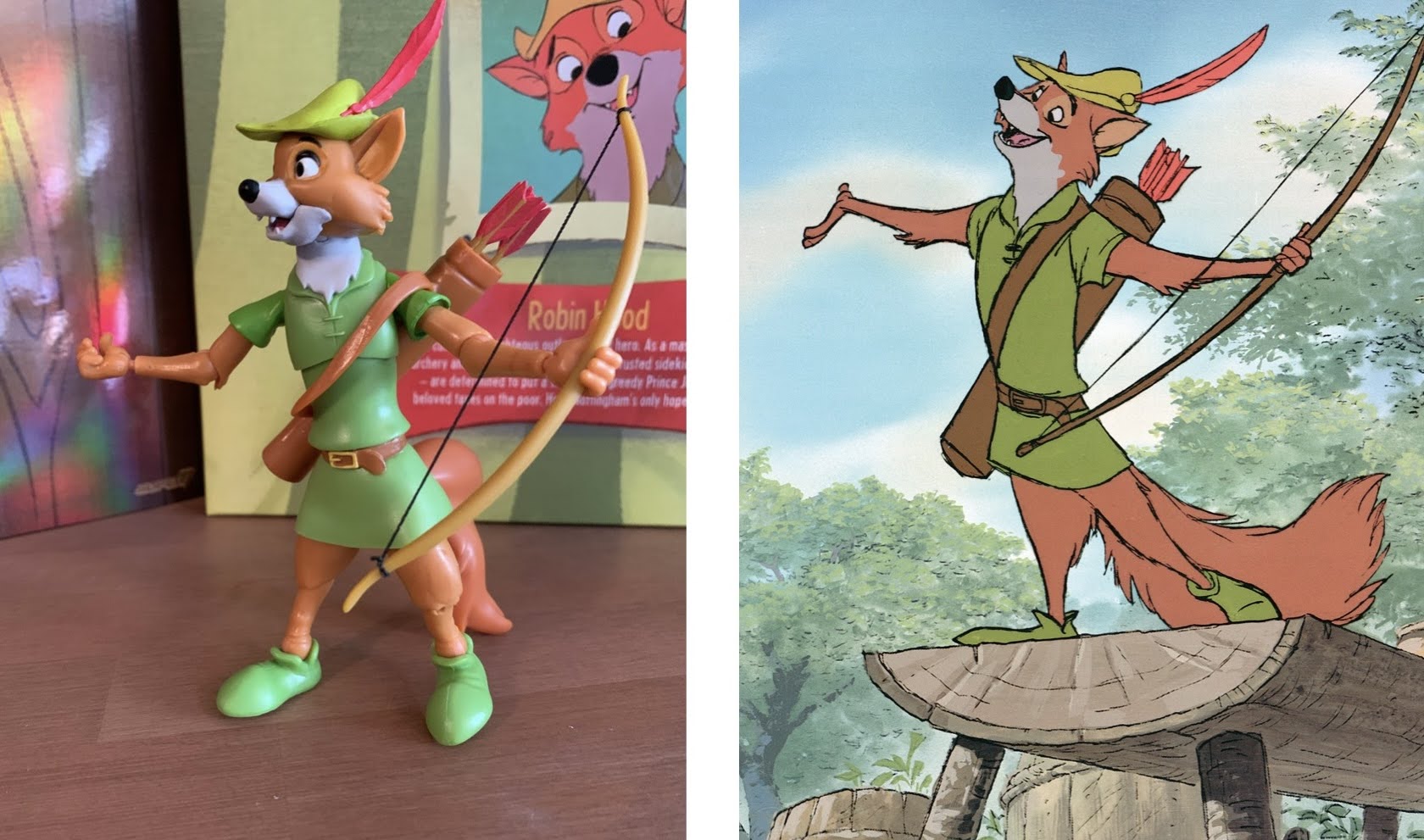 Disney Ultimates Robin Hood 7 Action Figure Stork Costume Super7