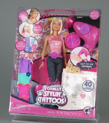 barbie with tattoos
