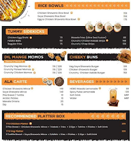 The Tummy Section menu 2