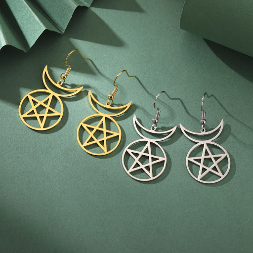 Title 2, High Profile & Generous Earrings Stainless Stee...