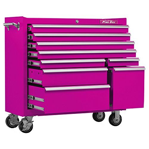 The Original Pink Box Steel Tool Rolling Cabinet