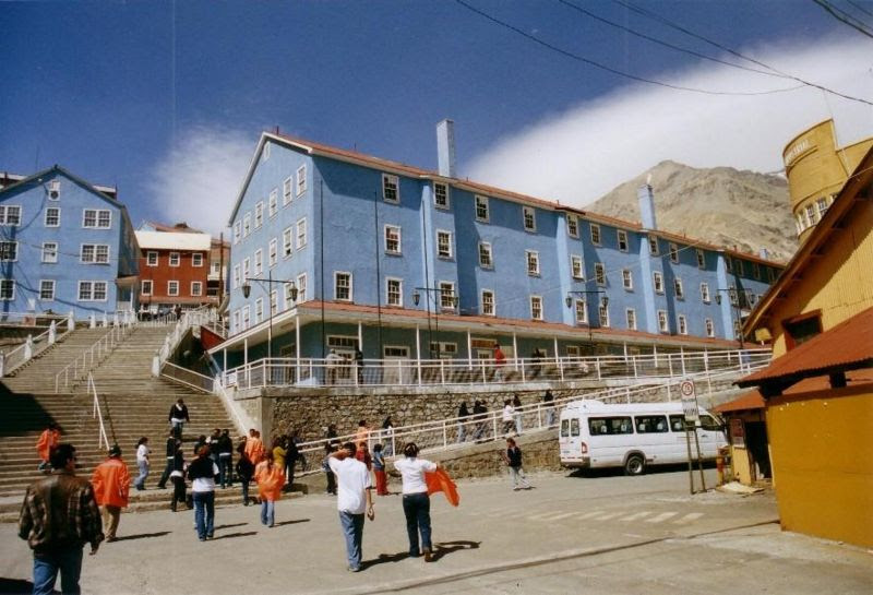 Sewell, a cidade mineira abandonada nos Andes