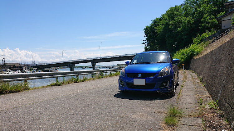 スイフトRSの新潟・村上・ドライブ・コロナが早く終息しますようにに関するカスタム事例の投稿画像1枚目