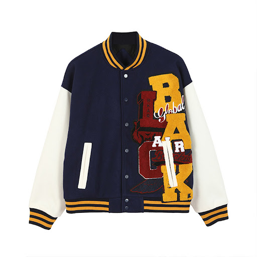 Title 4, Meichao Campus Winter Thin Jacket Retro Letter ...