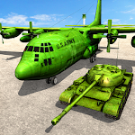 Cover Image of Download Army Tank Transport Plane Sim 1.4 APK