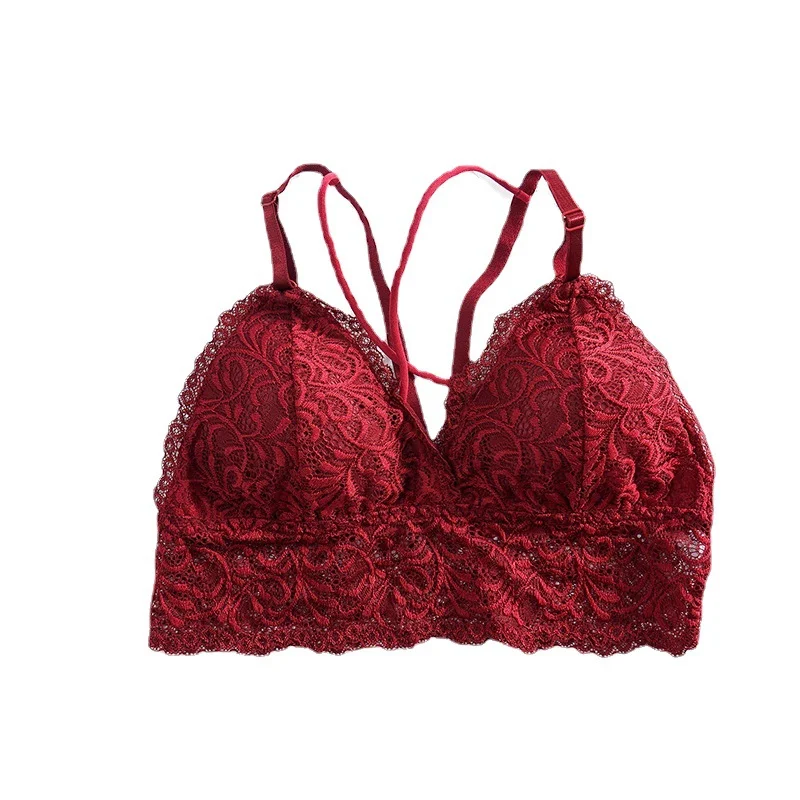 Sutiã para meninas com lindas alças de renda nas costas — Conforto e elegância para sua pequena. Perfeito para uso diário.