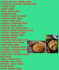 Bismillah Biryani And Fast Food menu 1