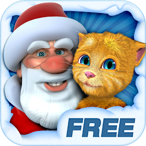 Talking Santa meets Ginger apk