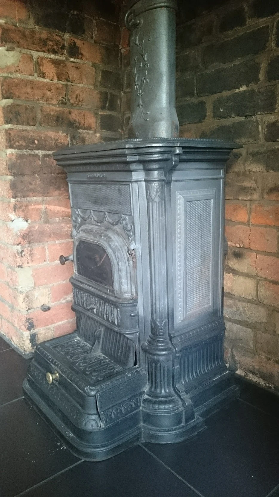 Album cover: New Stove and Liner installed