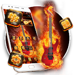 Cover Image of Download Dark Fire Music Guitar Theme 1.1.3 APK