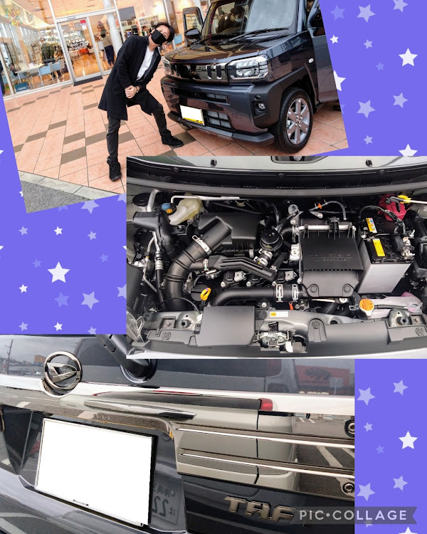 スカイラインのホイールショット・娘のタフト納車🎉・ぶそー400Rに関するカスタム事例の投稿画像5枚目