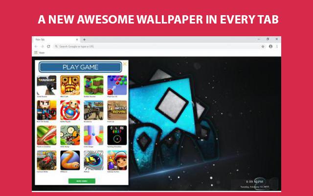 Geometry Dash Wallpapers and New Tab