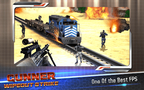 Android application Gunner Wipeout Strike screenshort
