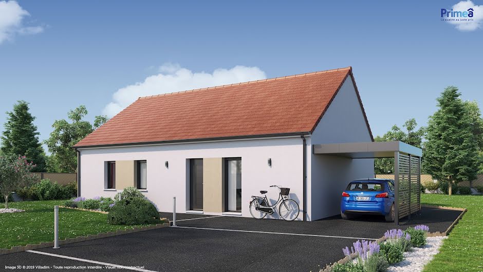 Vente maison neuve 4 pièces 90 m² à Villefargeau (89240), 208 613 €