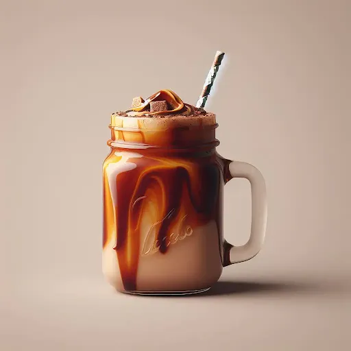 Caramel Hot Chocolate [450 Ml, 1 Mason Jar]