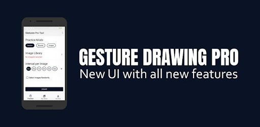 gesture drawing app