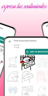 App Stickers Flork Enamorado Android app 2022 