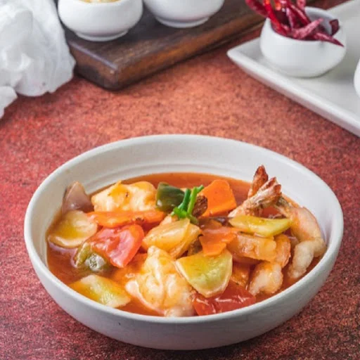 Sweet And Sour Prawn (8 Pcs)