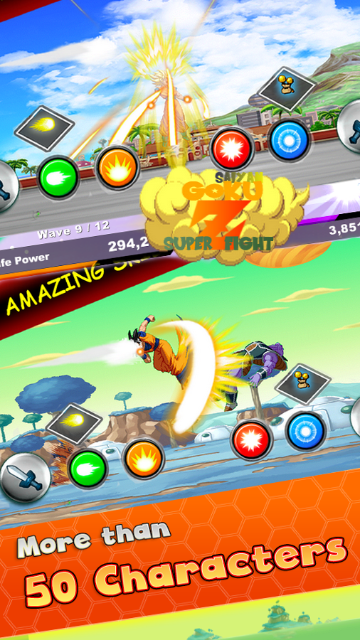 Saiyan Goku Fight Super Z Screen 3