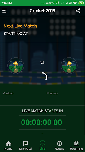 Live Line Cricket WorldCup