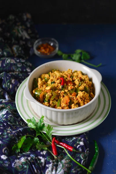 Lehsuni Paneer Burji