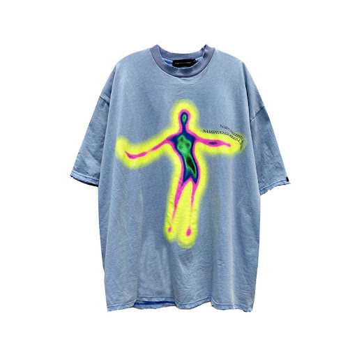 Title 6, Printed Short-sleeved T-shirt Mens Trendy Bran...