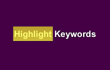 Highlight Keywords small promo image