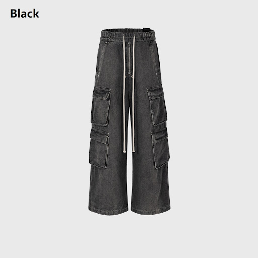 Title 7, Mens and Womens Same Trendy Wide Leg Jeans, C...