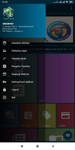 OrionPay Agen Pulsa Top Up Go-Pay  PPOB Termurah