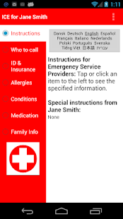 ICE: In Case of Emergency apk