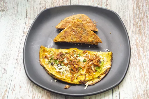 Burnt Onion Omelette