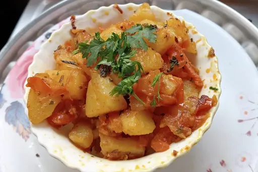 Batata Tomato Sukki Bhaji