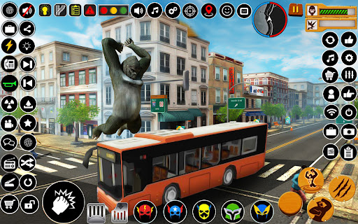 Screenshot Angry Gorilla City Attack