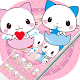 Download Cute Cartoon Cat Love Theme For PC Windows and Mac 1.1.4