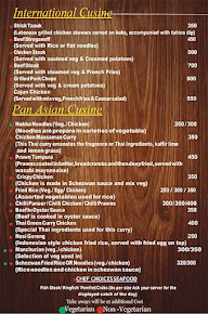 The Avenue Bistro menu 2