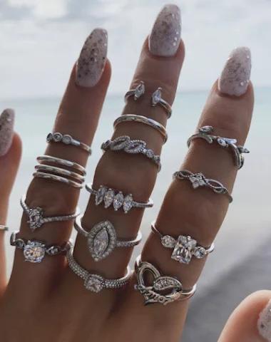 Anillo de traje bohemio nuevo para - 3