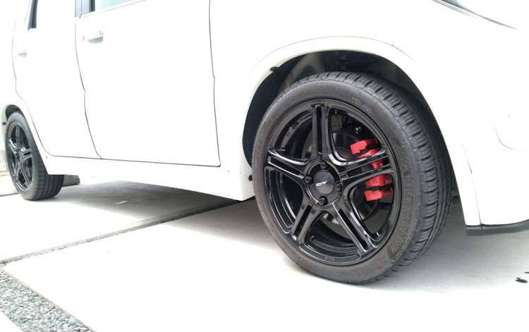 ラピュタのホイールナット交換・SW005・安心のスチールナット・Keiワークス・PRO NUTに関するカスタム事例の投稿画像4枚目