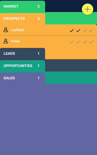 Android application Sales Booster screenshort