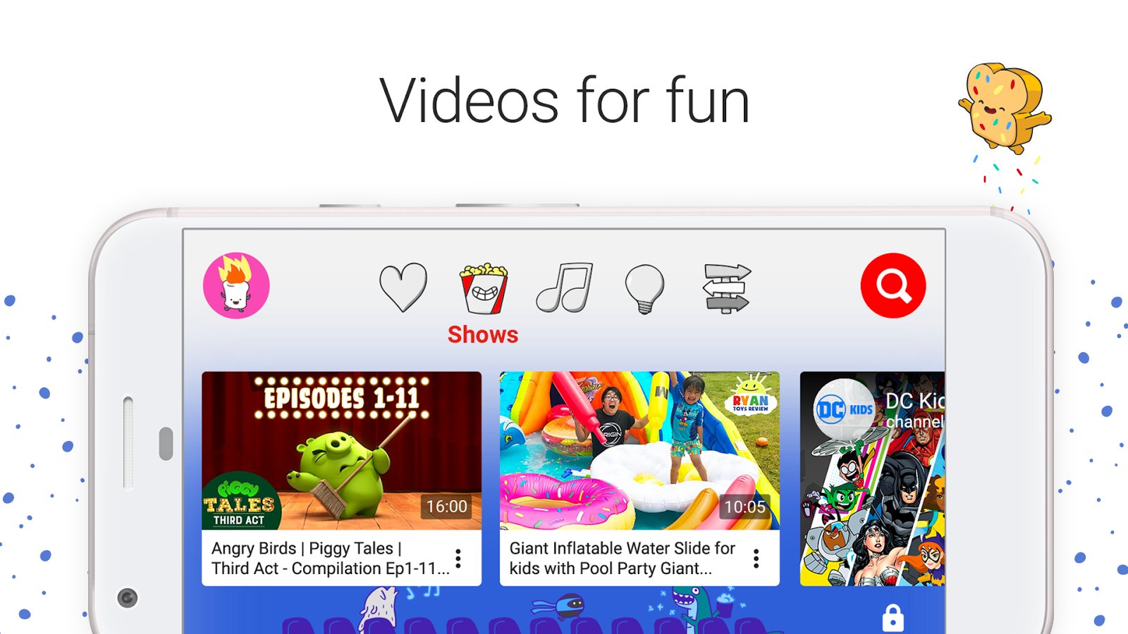   ‪YouTube Kids‬‏- لقطة شاشة 