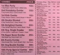 Pizza Delights menu 1