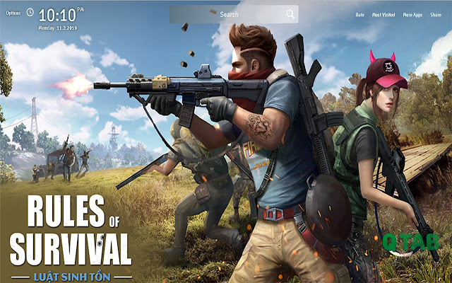 Rules Of Survival Wallpapers Game New Tab