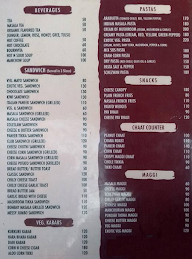 Ridhi Sidhi Under Sky Cafe menu 2