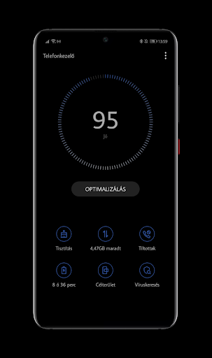 Royal Black EMUI 9.1 Theme for Huawei/Honor